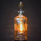 Upcycled Whiskey Bottle Light Fixture