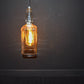 Upcycled Whiskey Bottle Light Fixture