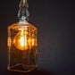 Upcycled Whiskey Bottle Light Fixture