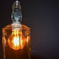 Upcycled Whiskey Bottle Light Fixture