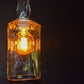 Upcycled Whiskey Bottle Light Fixture